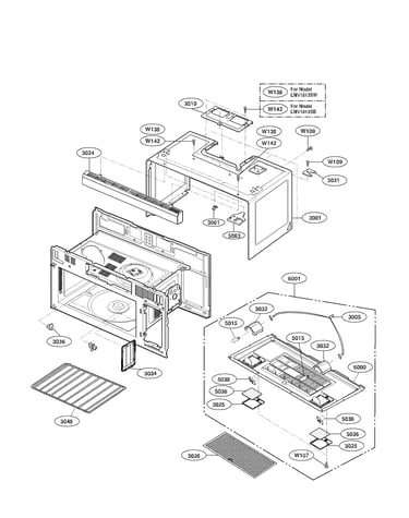 Oven cavity parts