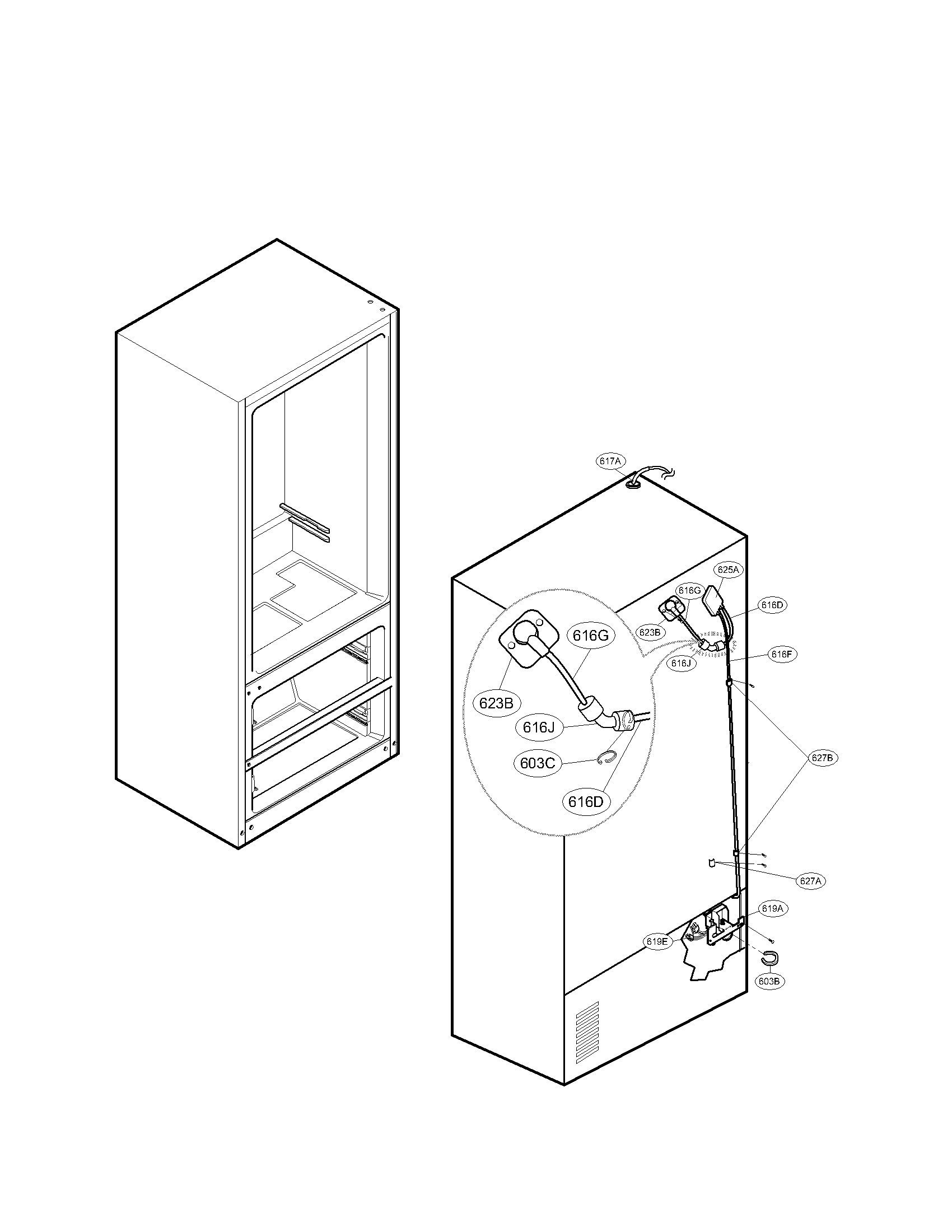 Valve and water parts