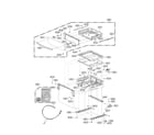 LG LRG3095SB/00 drawer parts diagram