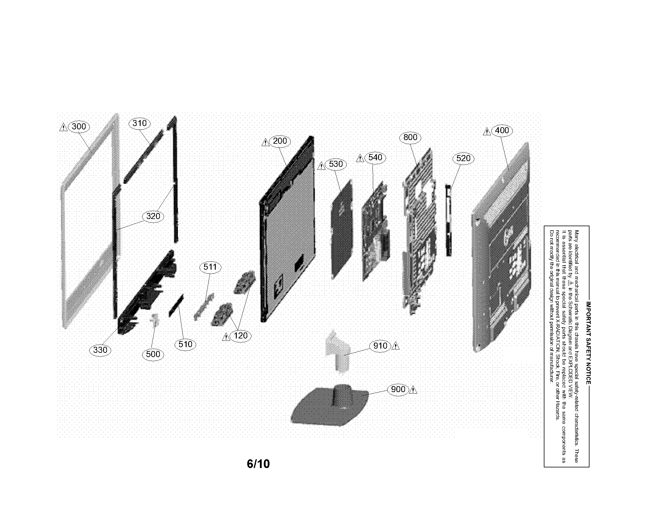 Exploded view part
