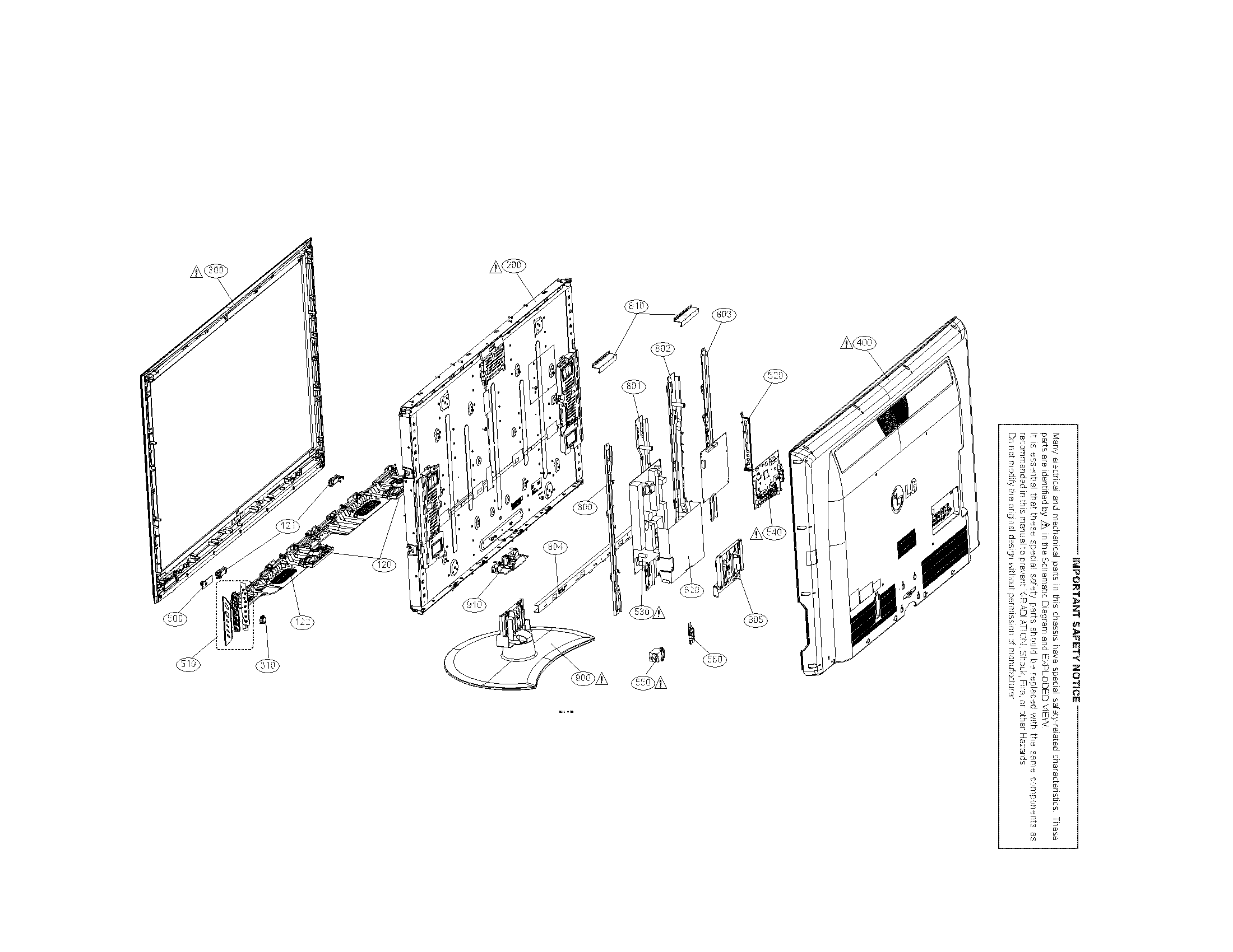 Exploded view parts