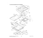 LG BX580 deck mechanism parts diagram