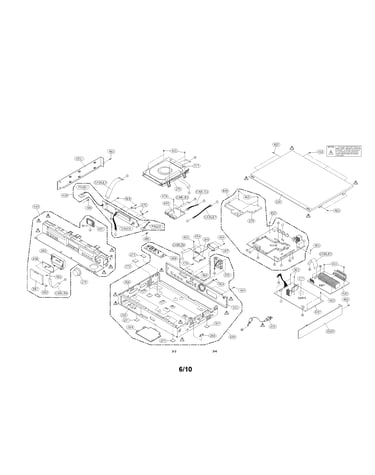 Cabinet and mainframe parts