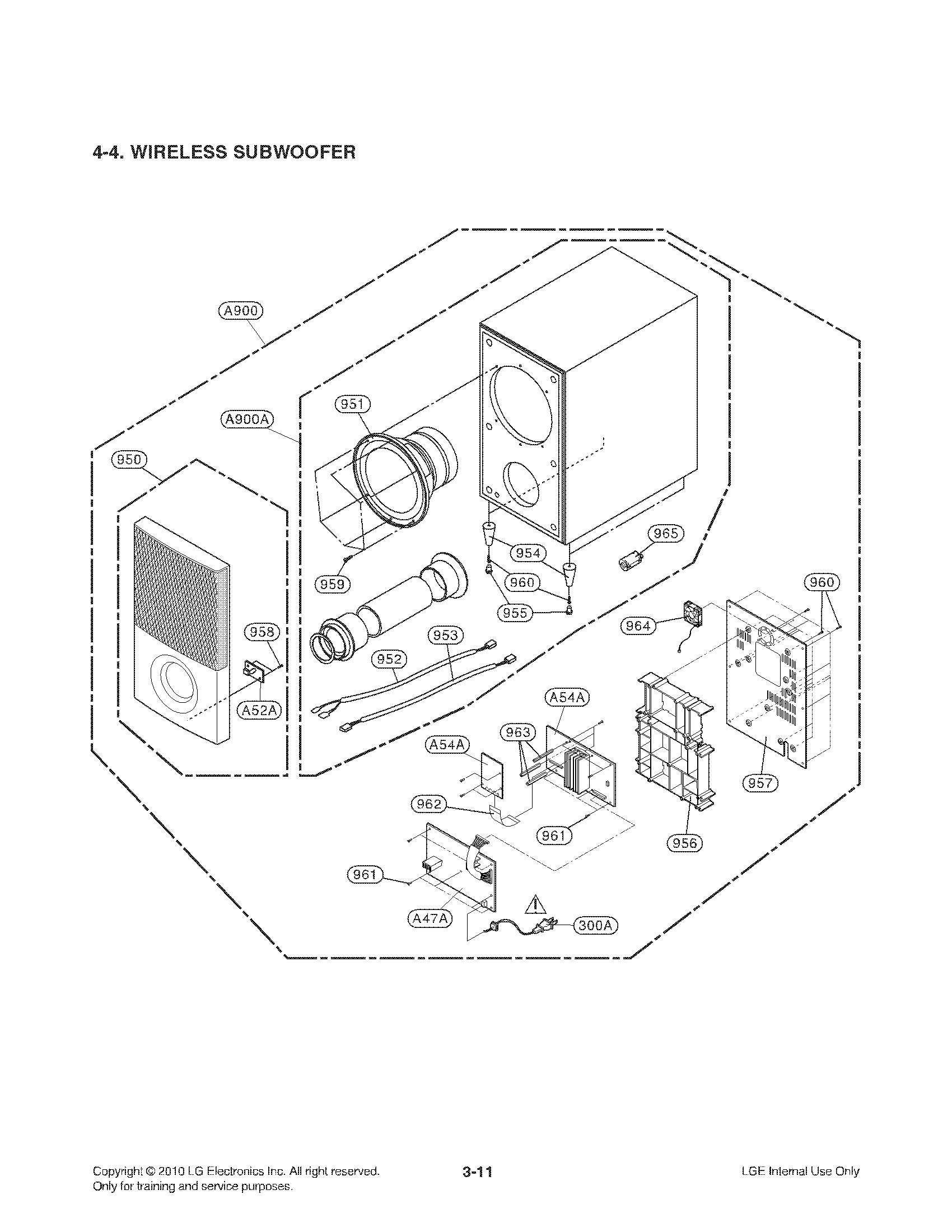 WIRELESS SUB PARTS