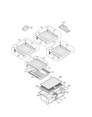 Refrigerator drawer parts