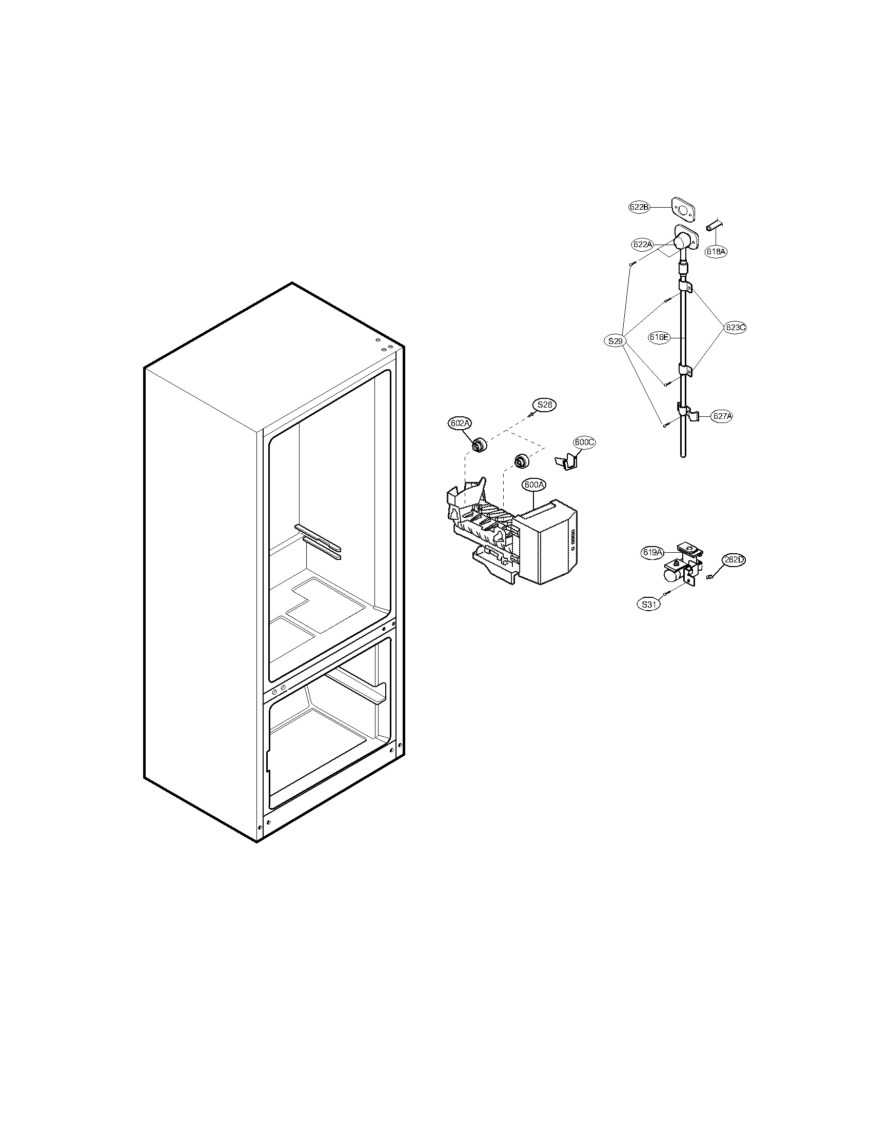 Ice maker part