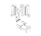 Kenmore Elite 79579782900 door parts diagram