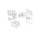 Kenmore Elite 79579782900 dispenser parts diagram