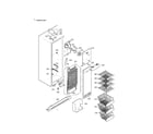 LG LSC27990TT refrigerator compartment parts diagram