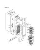 Refrigerator compartment parts