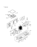 Machine compartment parts