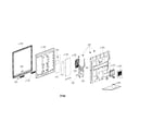 LG 42LE5500 exploded view parts diagram