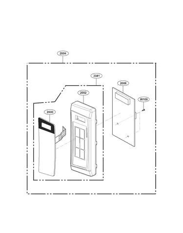 Control panel parts