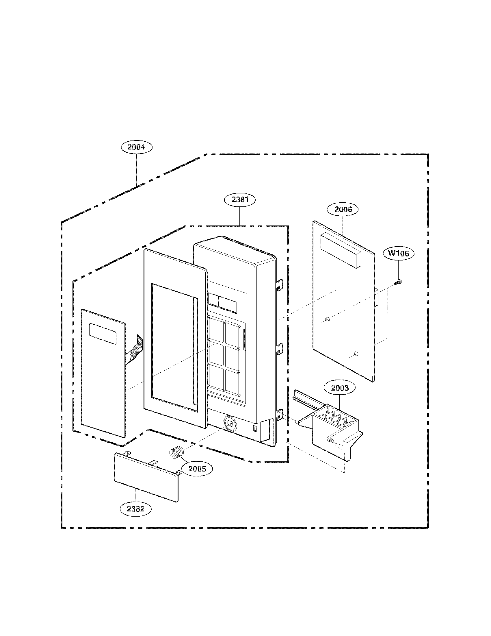 Control panel parts