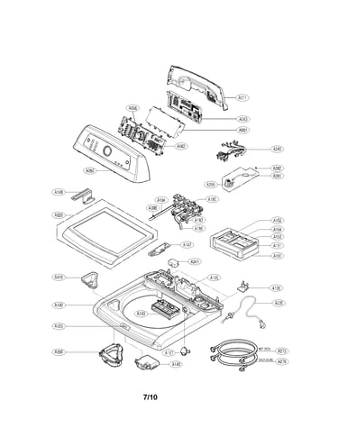 Top cover parts