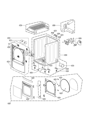 Tub assembly parts