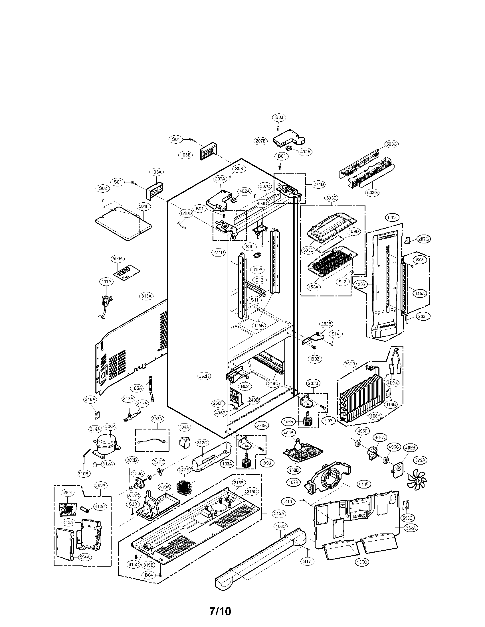 Case parts