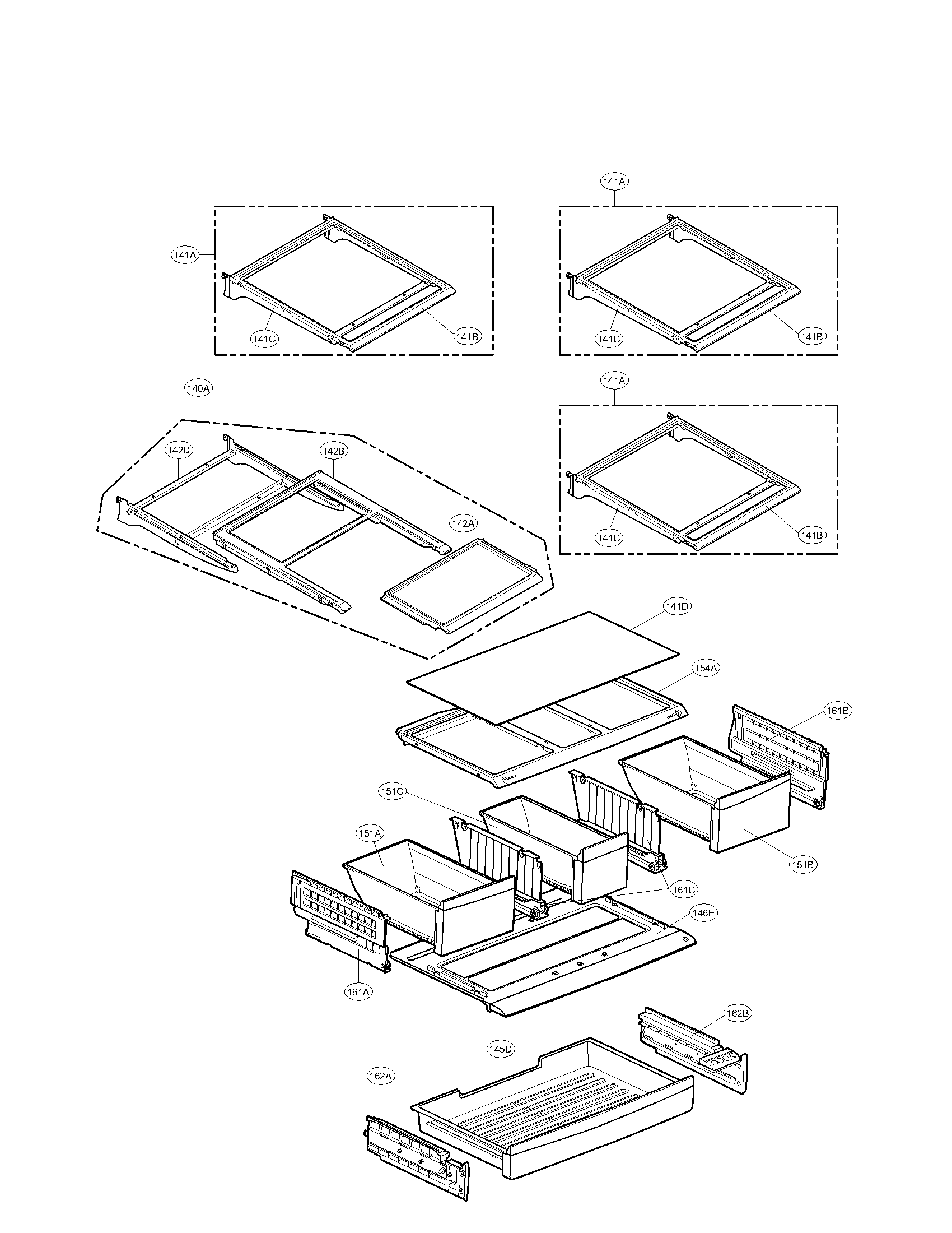 Refrigerator parts