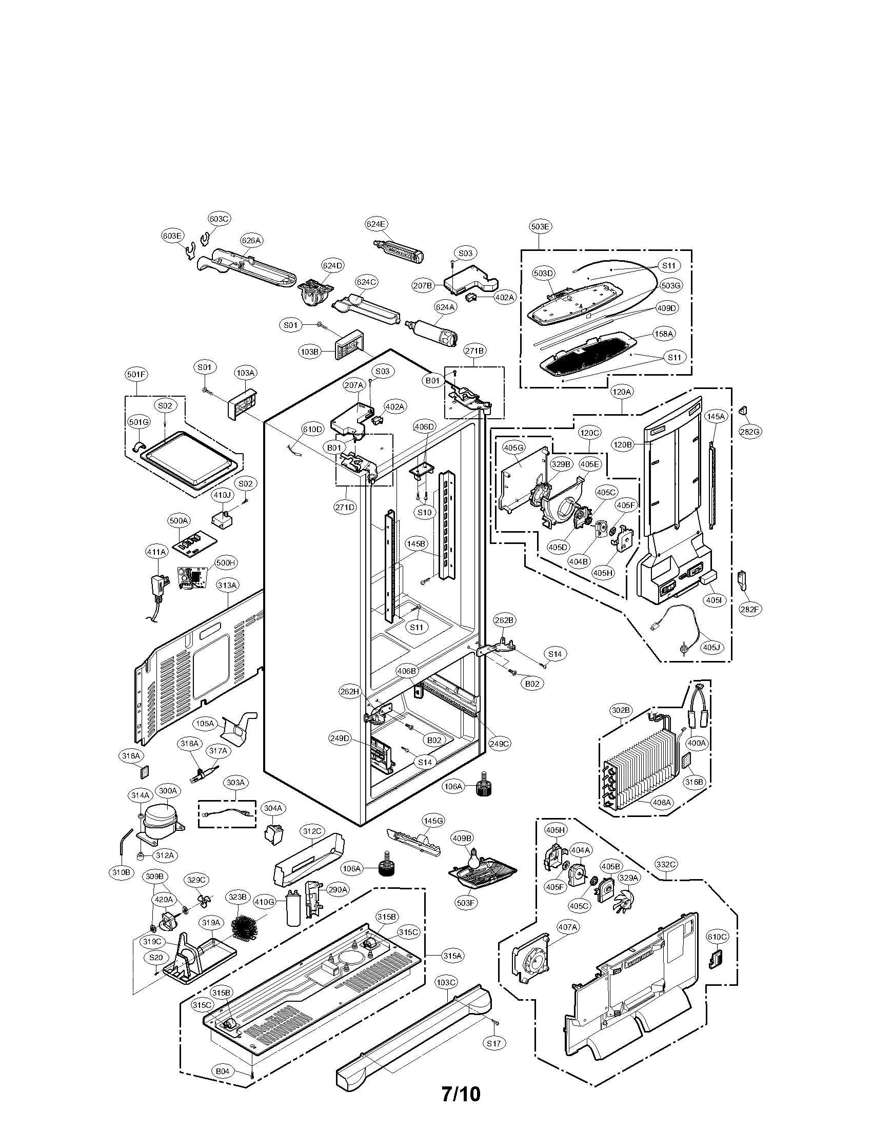 CASE PARTS