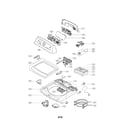 Kenmore Elite 79629278010 cover assembly parts diagram