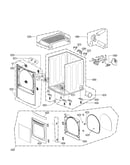 Cabinet and door assembly parts