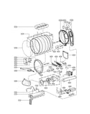 Drum and motor assmbly