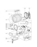Drum and motor assmbly parts