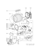 Drum and motor assmbly parts