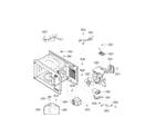 Kenmore 72169122010 interior parts diagram