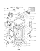Cabinet and control panel assembly parts