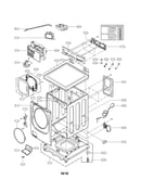 Cabinet and control panel assembly parts