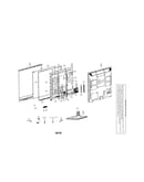 Exploded view assembly parts