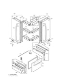 Door parts assembly
