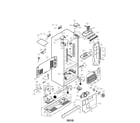 LG LFC21770ST/04 case assembly parts diagram
