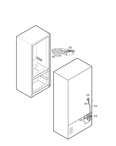 Water and ice maker parts