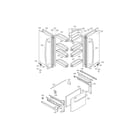 LG LFC21770ST/06 door parts assembly diagram