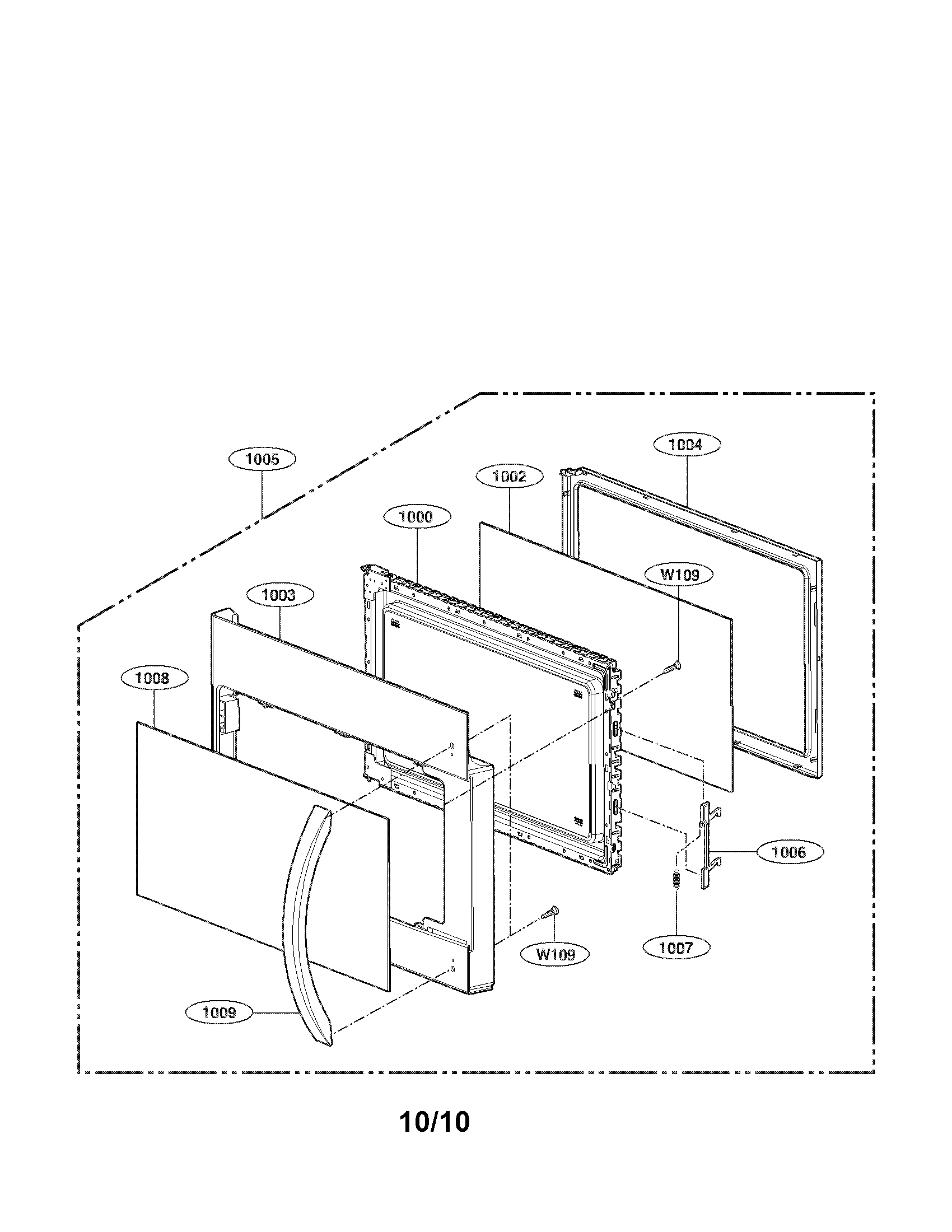 DOOR ASSEMBLY PARTS