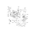 Kenmore 72185033010 interior parts diagram