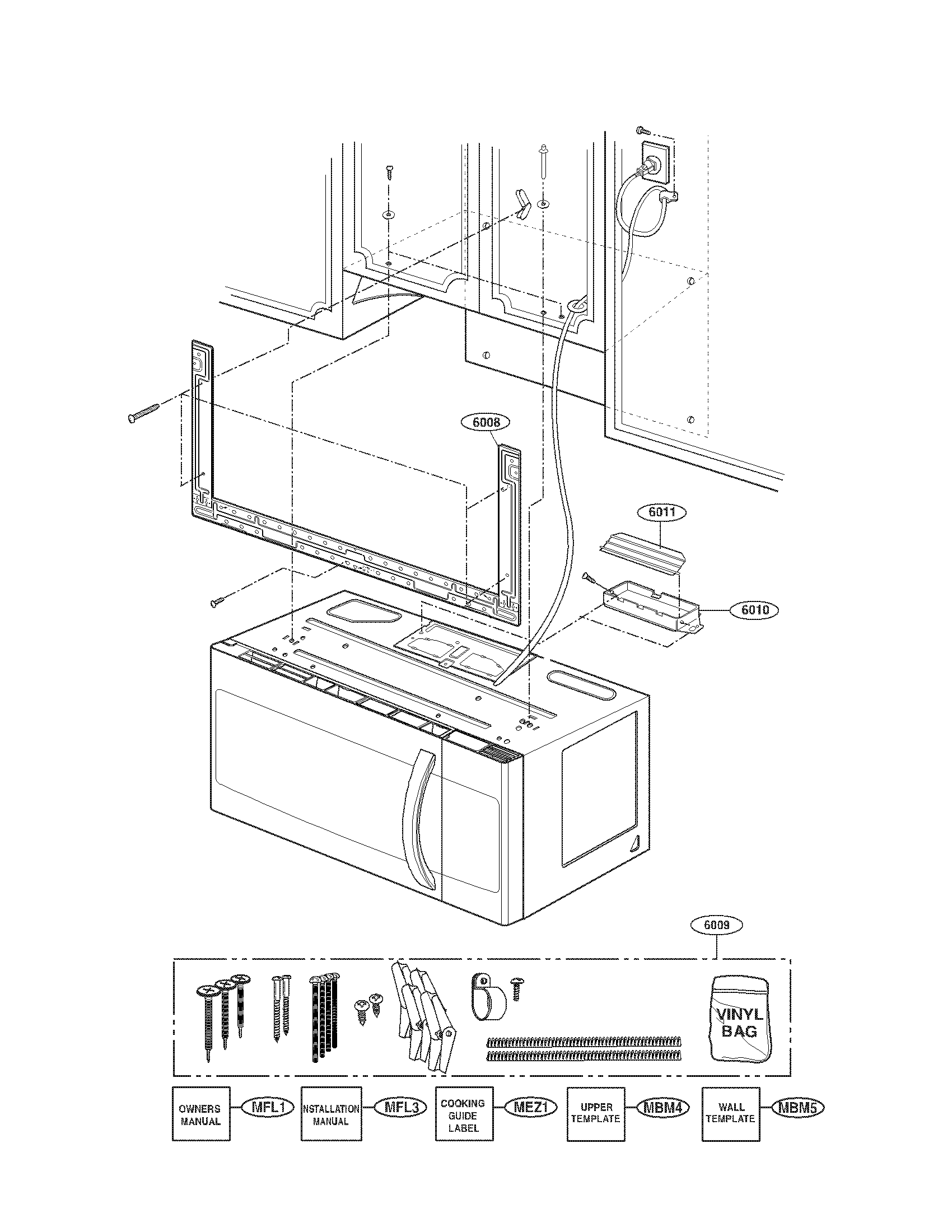 Installation parts