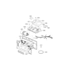 Kenmore 72185064010 interior parts diagram