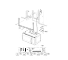 Kenmore 72185064010 installation parts diagram