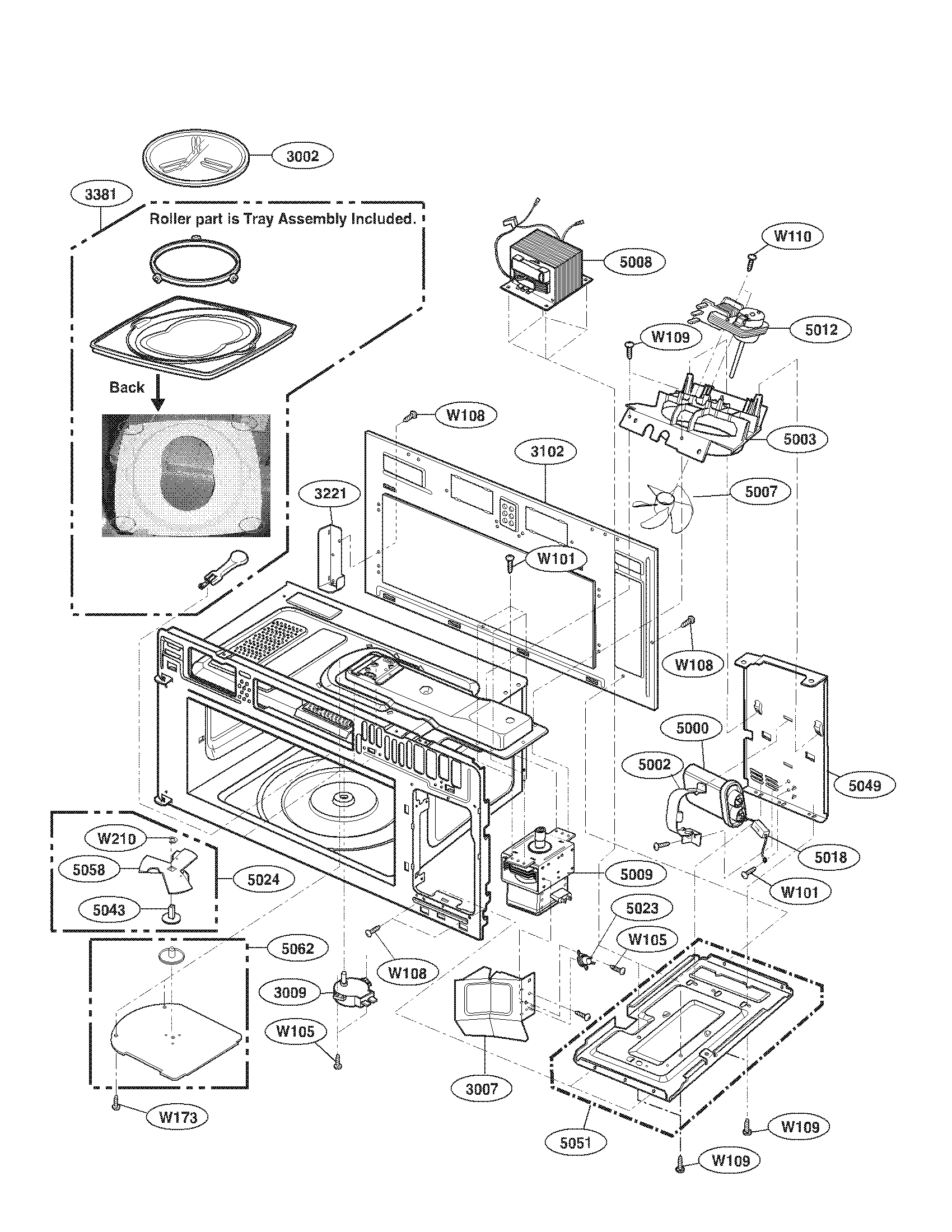 Interior parts