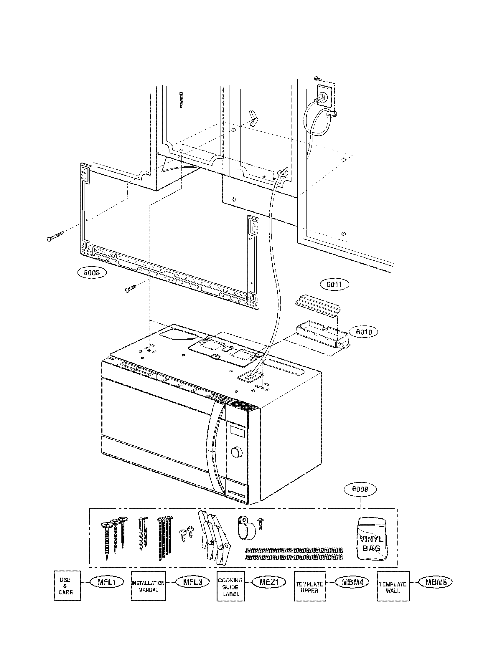 Installation parts