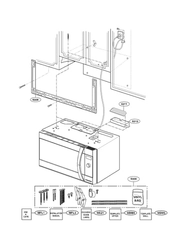 Installation parts