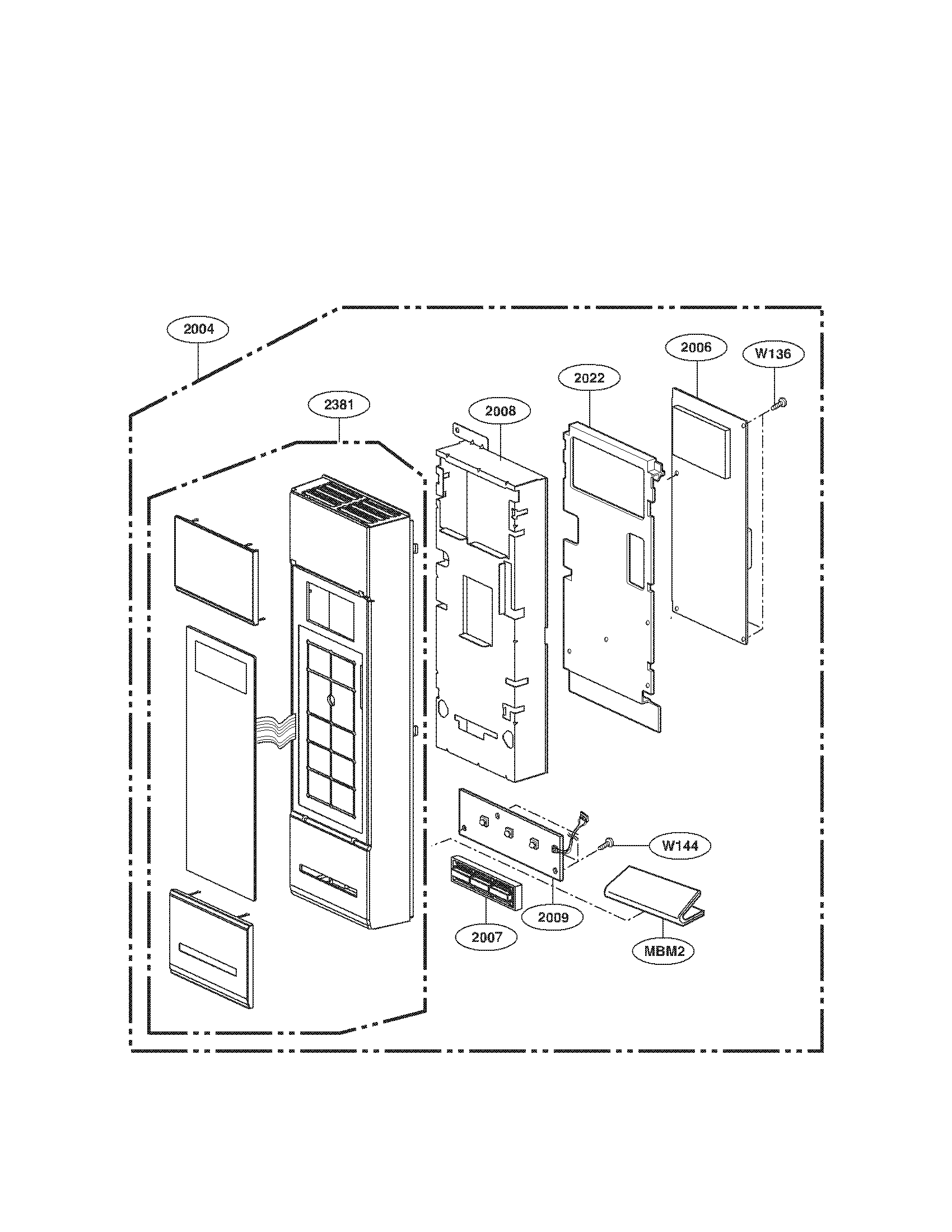 Controller assembly parts