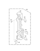 Latchboard parts assembly