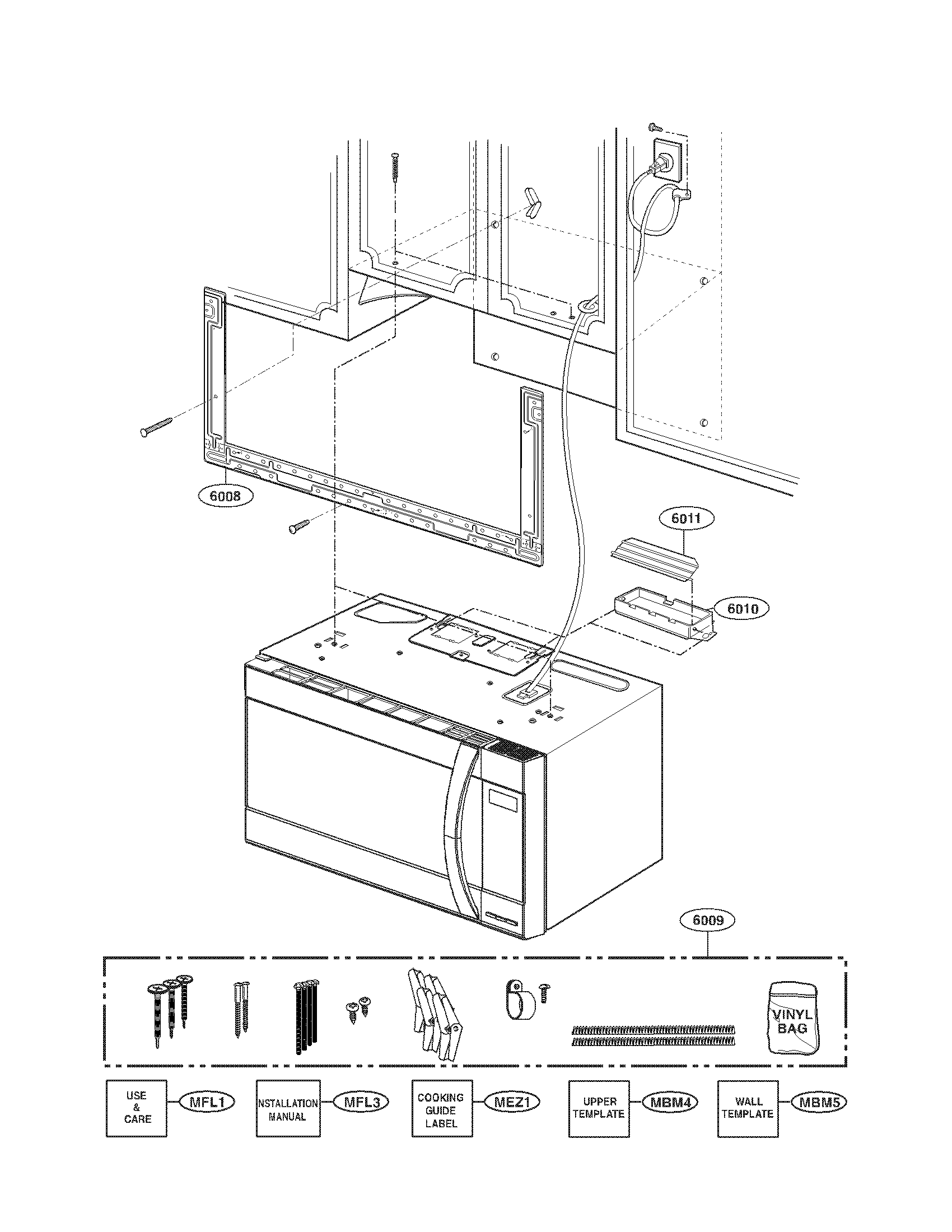 Installation parts