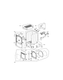 Cabinet and door assembly parts