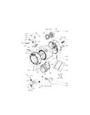 Drum and tub parts assembly