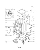 Cabinet and control assembly parts